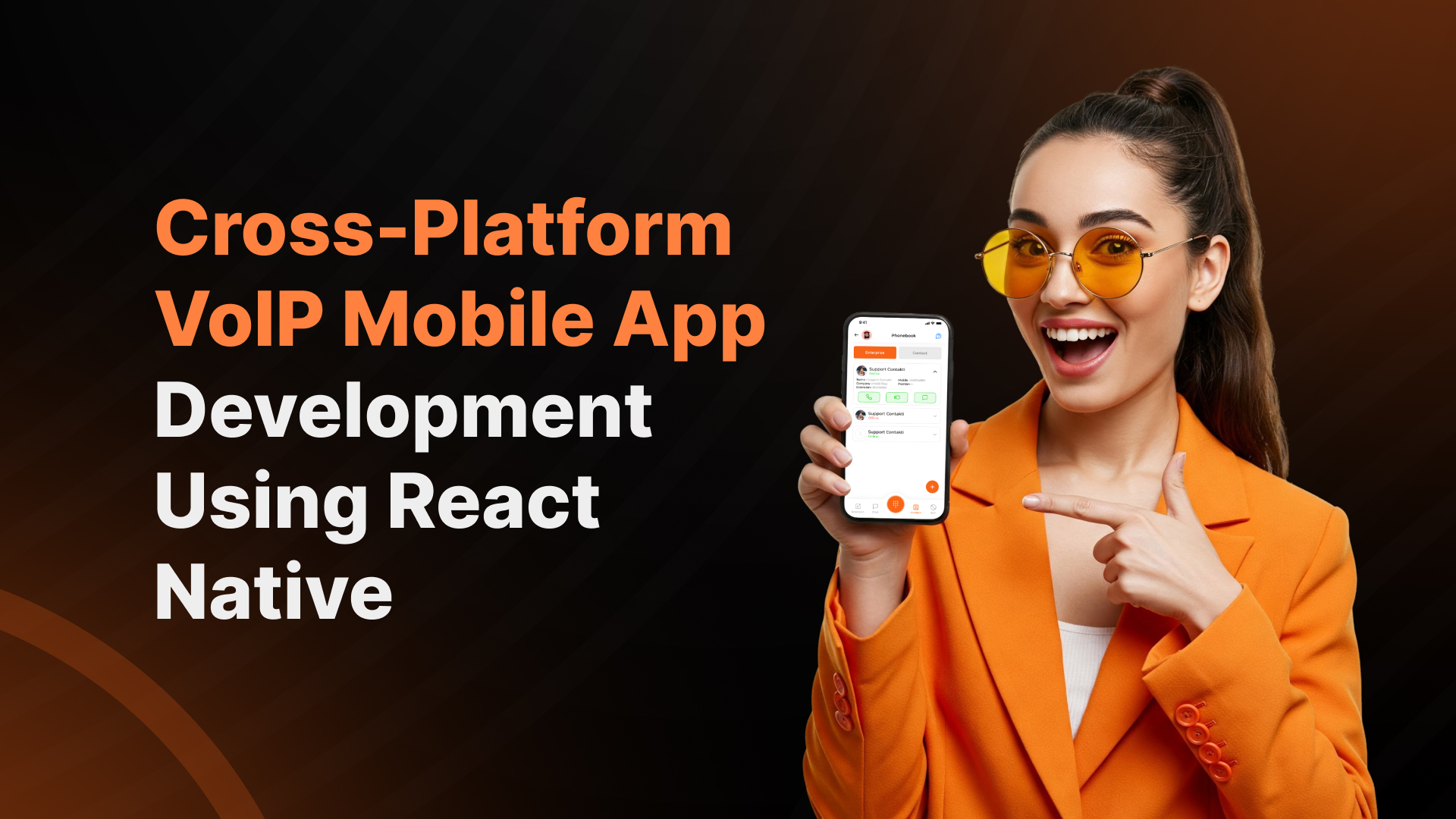 Cross platform VoIP app development using React Native
