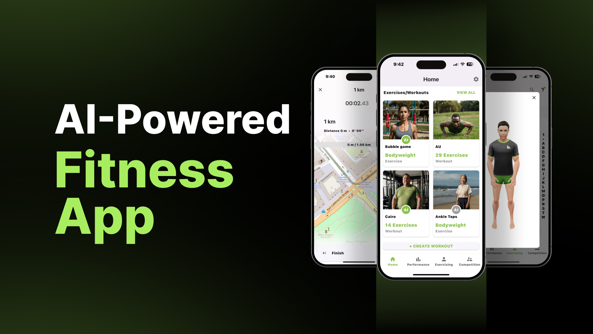 AI fitness app development using Flutter and Firebase